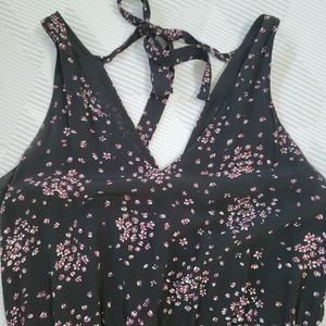 Loft Cropped Jumpsuit